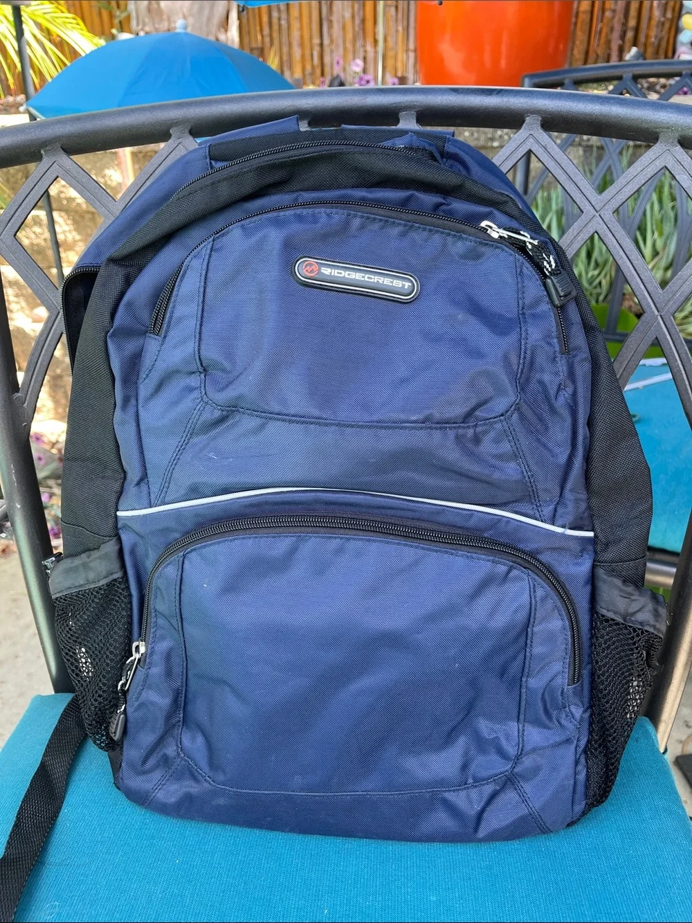 Navy Blue Backpack